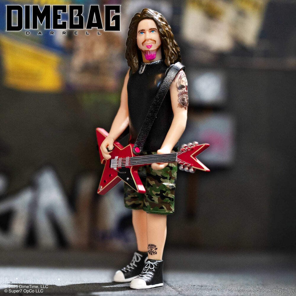 Super7 x Dimebag Darrell (Culprit) ReAction Figure