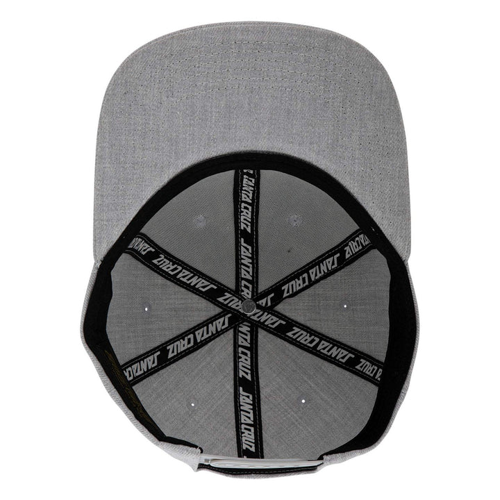 Santa Cruz Cruz Label Snapback Structured Hat