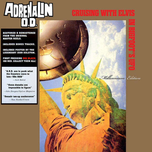 Adrenalin O.D. – Cruising with Elvis in Bigfoots’ U.F.O. Millennium Edition Viny