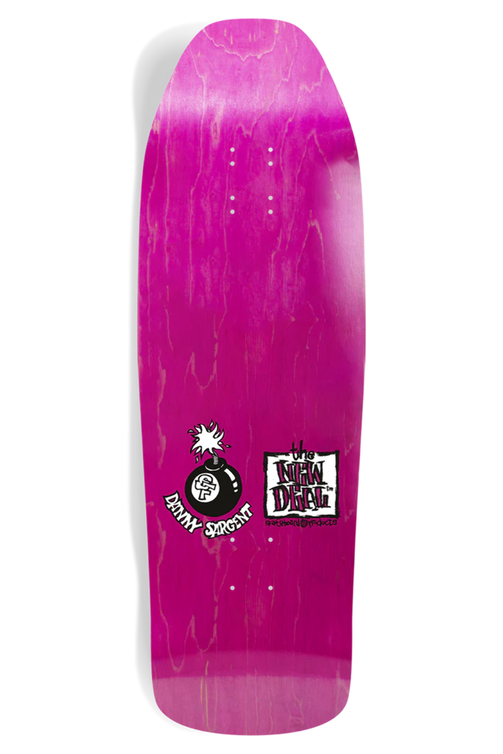 New Deal Danny Sargent Monkey Bomb 9.62" Skateboard Deck