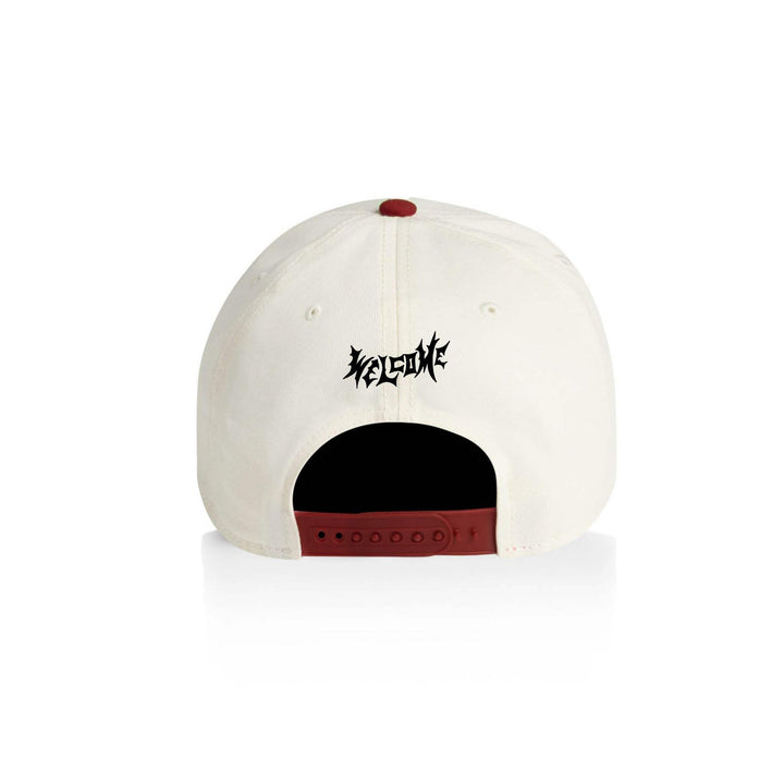Welcome x Slipknot Nonagram (White/Red) Hat