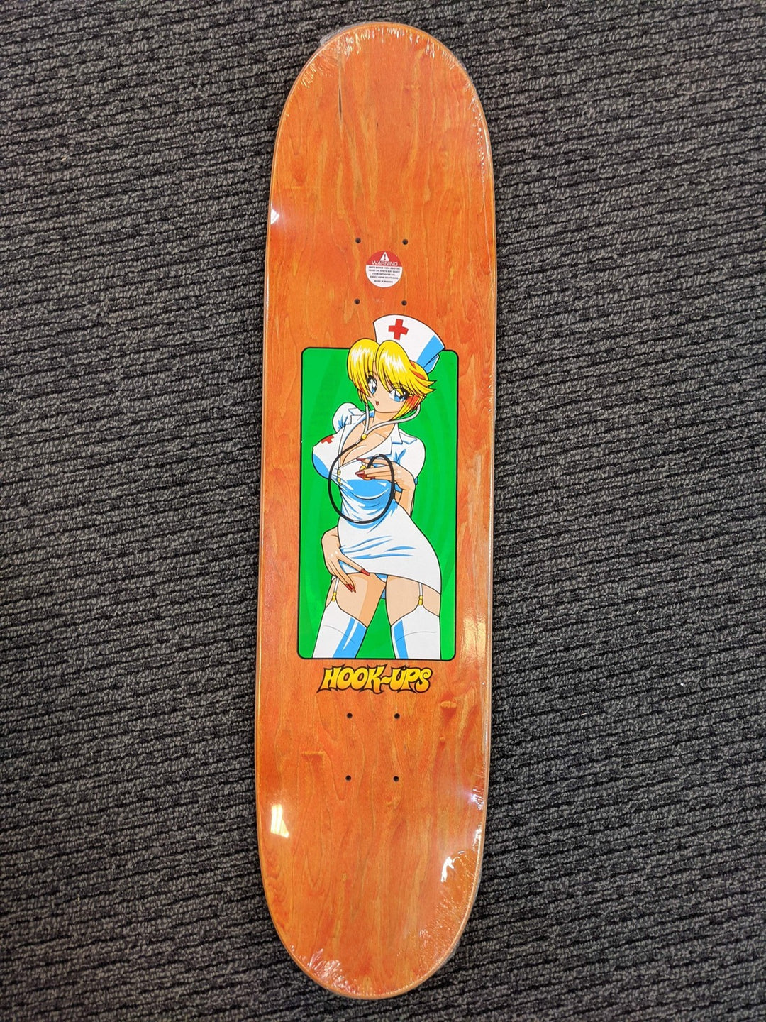 Hook-Ups Nurse Girl Nikki 8" Skateboard Deck
