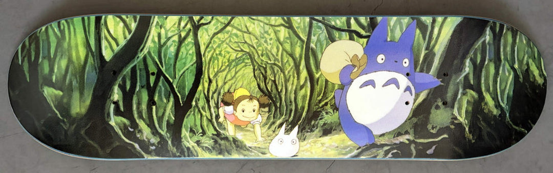 JK Industries Totoro Special Edition Hand Screened 8.25" Skateboard Deck
