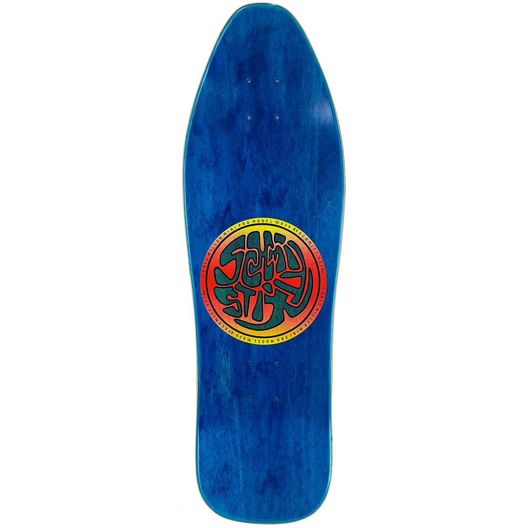 Schmitt Stix Chris Miller Cat Bird 9.5" Skateboard Deck