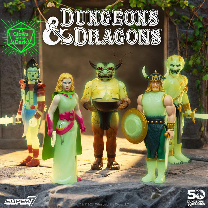 Super7 x DUNGEONS & DRAGONS - Efreeti (GLOW-IN-THE-DARK) ReAction Figure