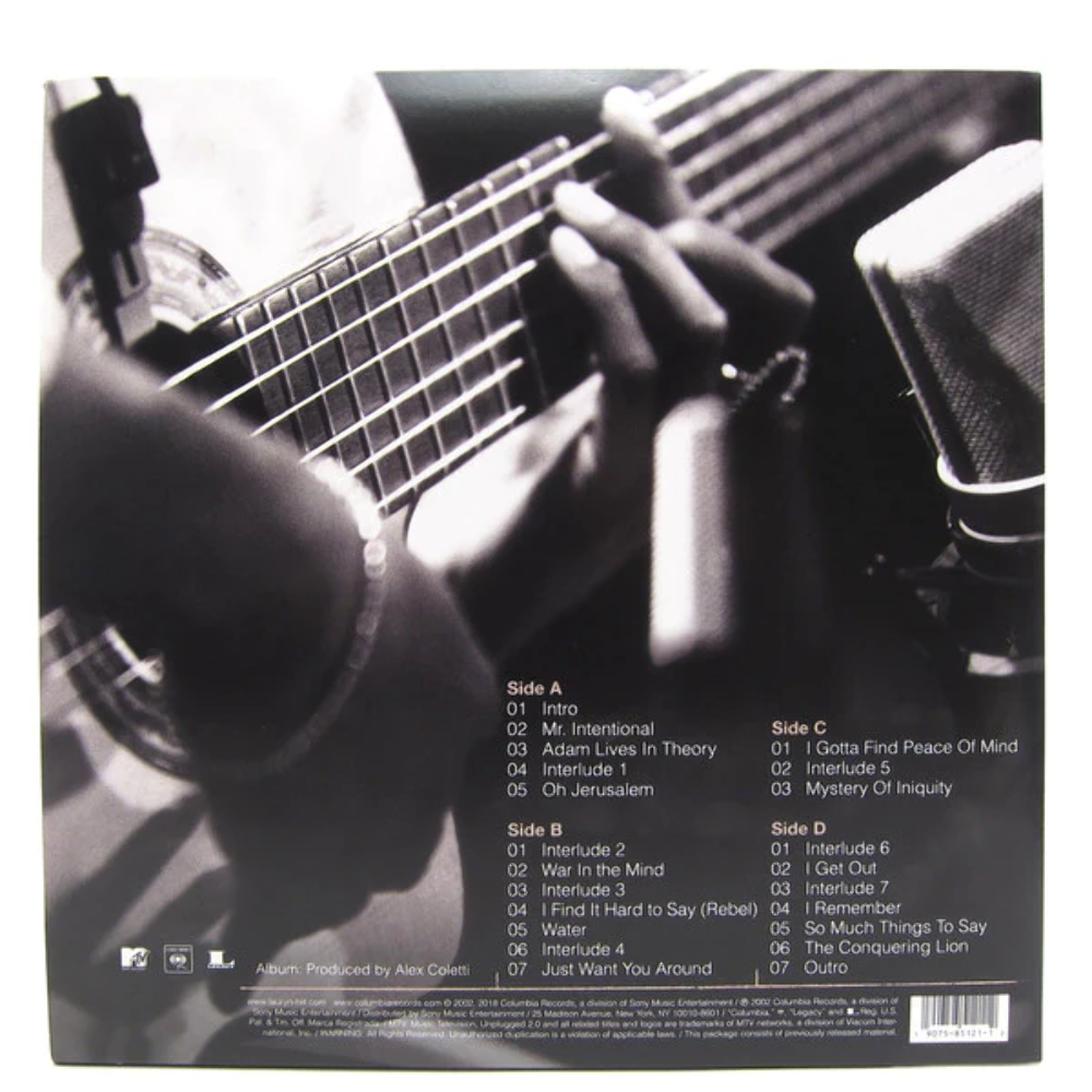 Lauryn Hill – MTV Unplugged No. 2.0 2xLP Vinyl LP Record