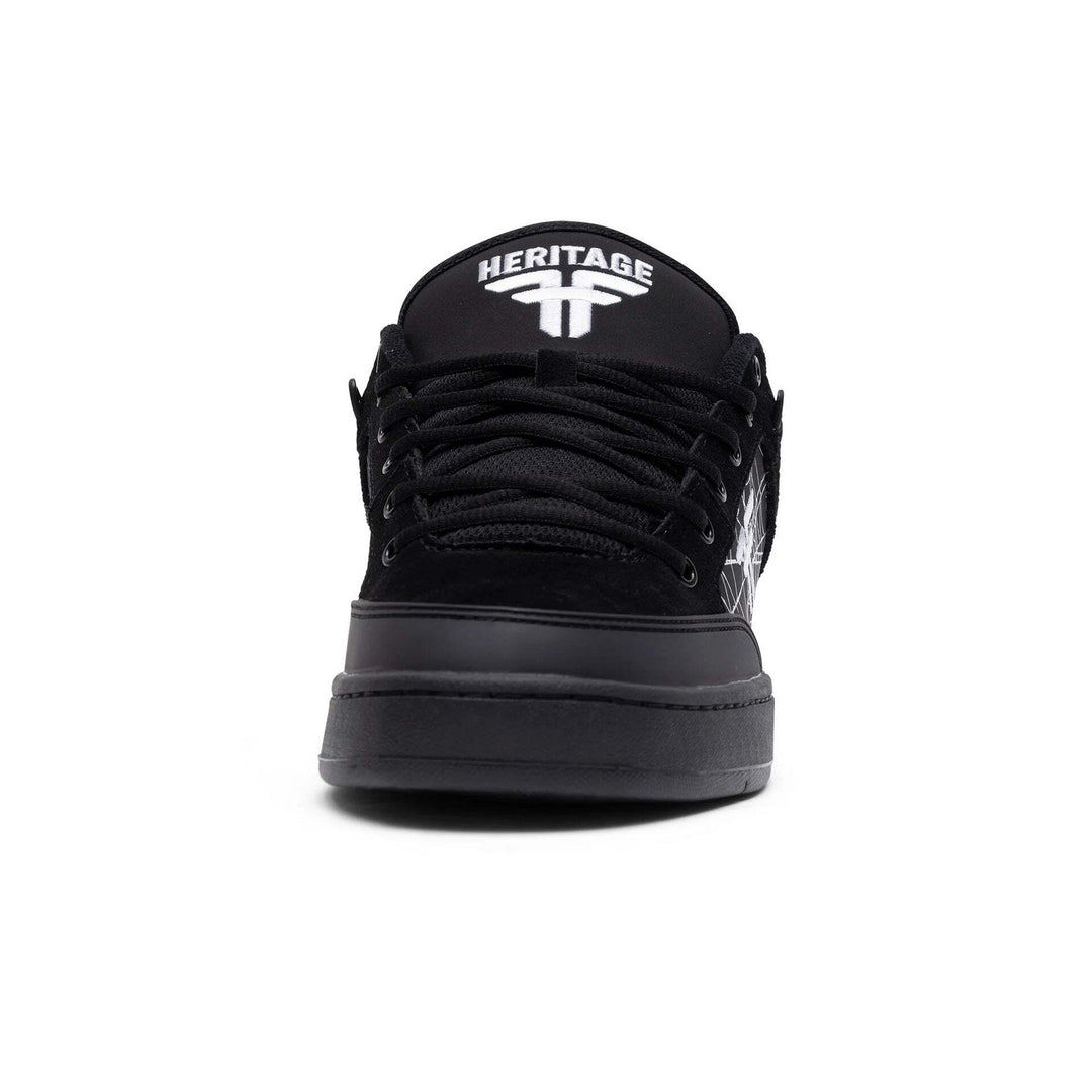Fallen Heritage Black/Webbed Skateboard Shoes