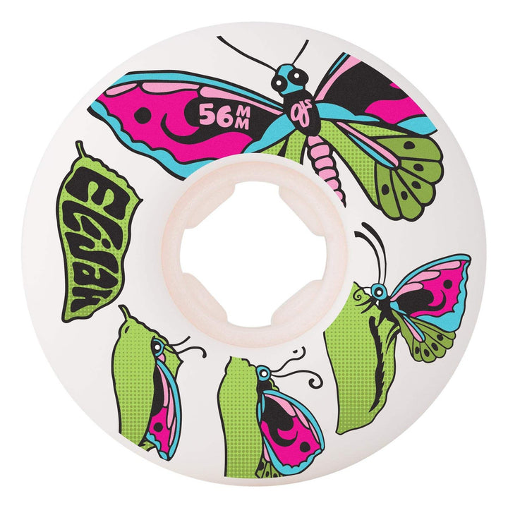 Oj Elijah Akerley Chrysalis Chubbies White 56mm 99a Skateboard Wheels