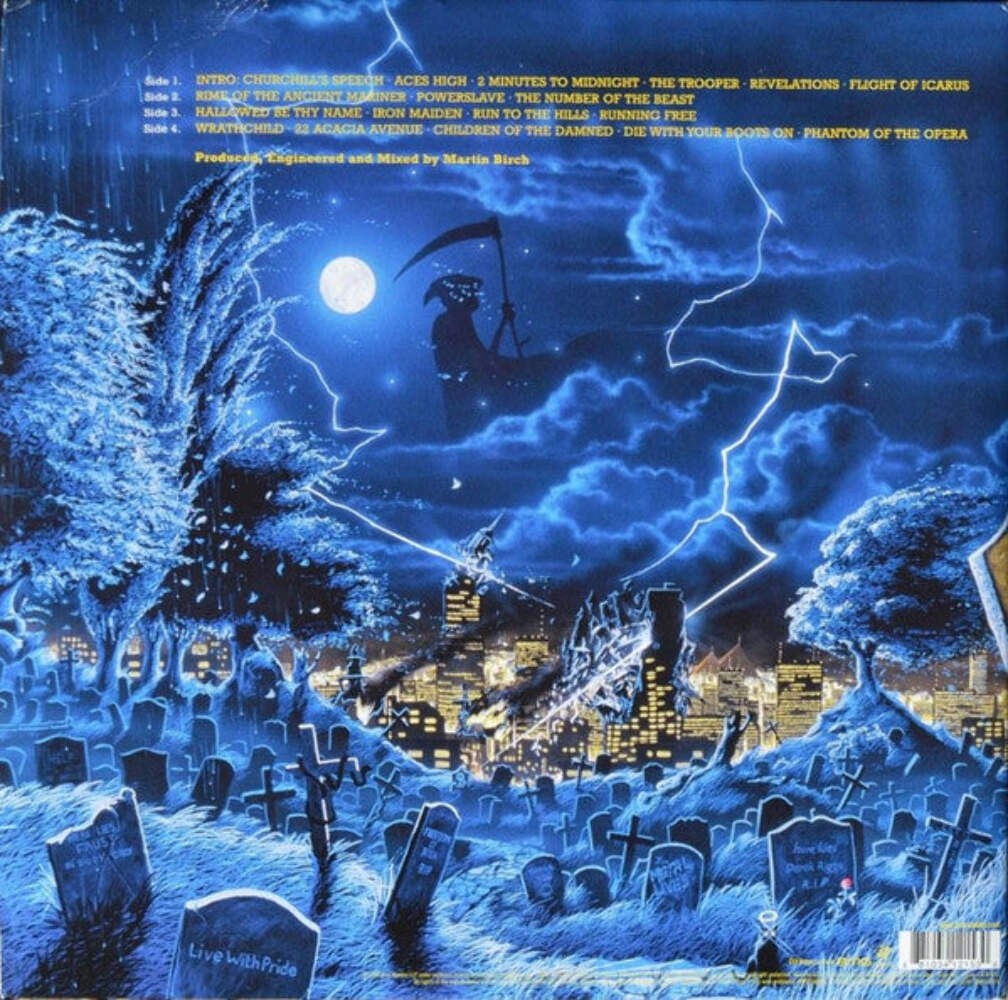 IRON MAIDEN ‎– Live After Death [180G] 2x Vinyl LP Record