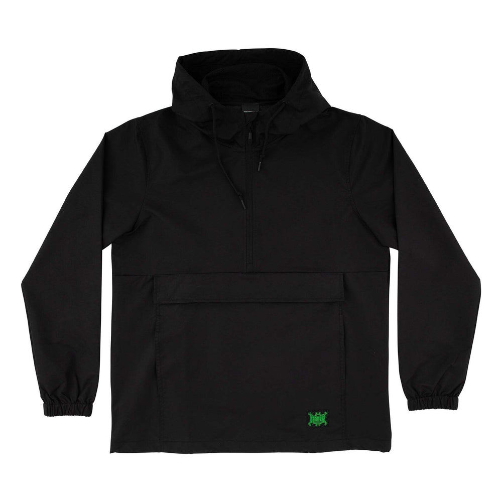 Creature Patent Hooded Windbreaker