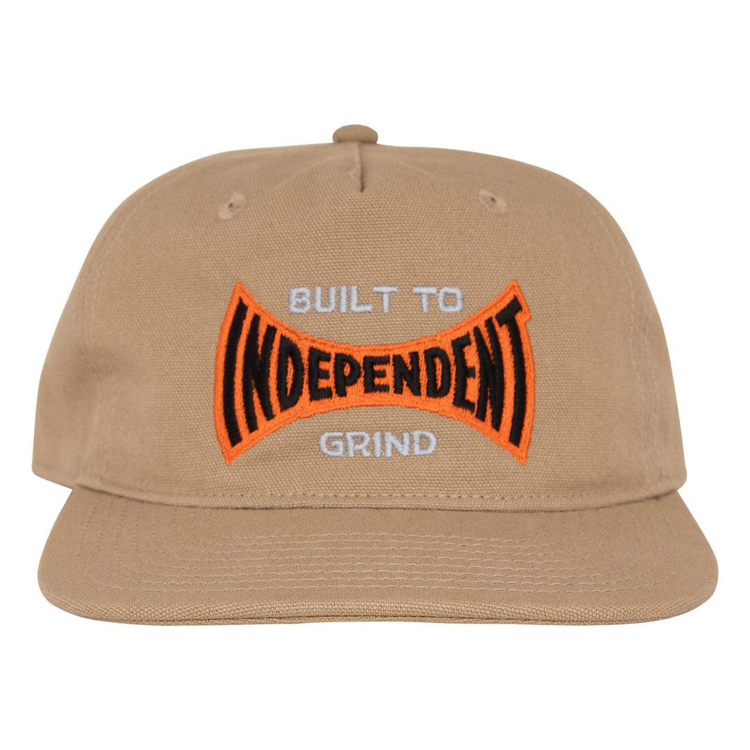 Independent Built To Grind Span Snapback Unstructured Hat