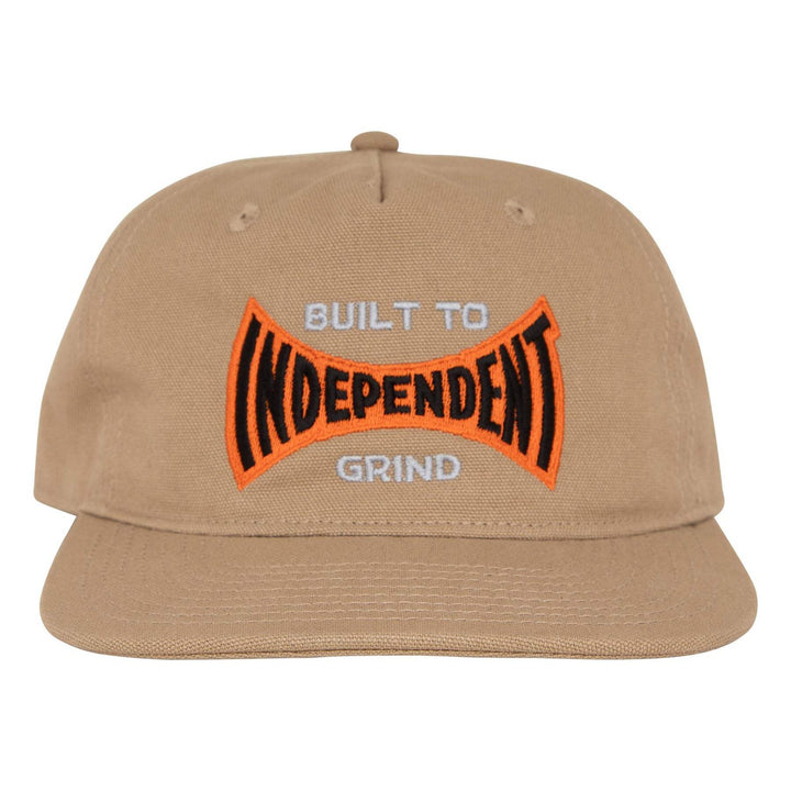Independent Built To Grind Span Snapback Unstructured Hat