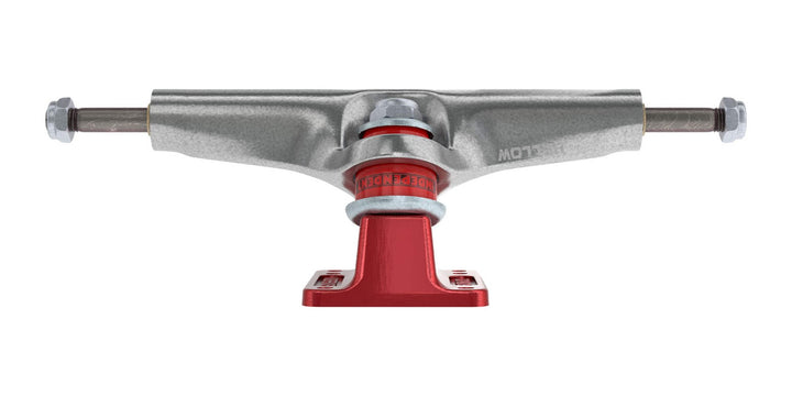 Independent Stage 4 Hollow Silver Ano Red Skateboard Trucks