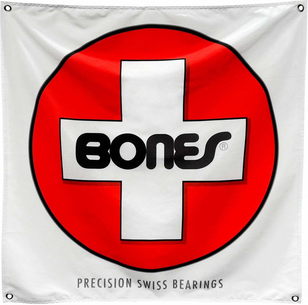 Bones® Bearings Swiss Circle Cloth Banner