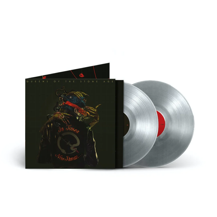 Queens Of The Stone Age - In Times New Roman...Silver Color 2xLP Vinyl LP Record