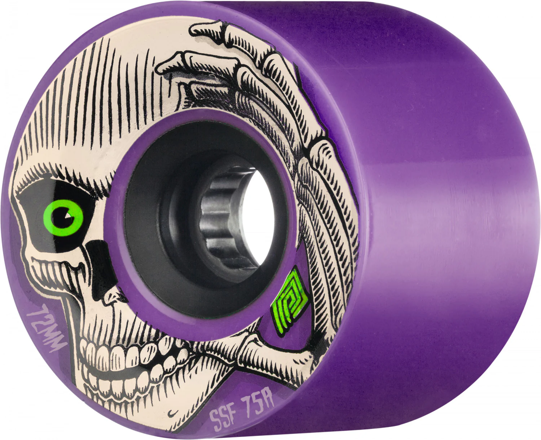 Powell Peralta Kevin Reimer 72mm 75A Purple Skateboard Wheels