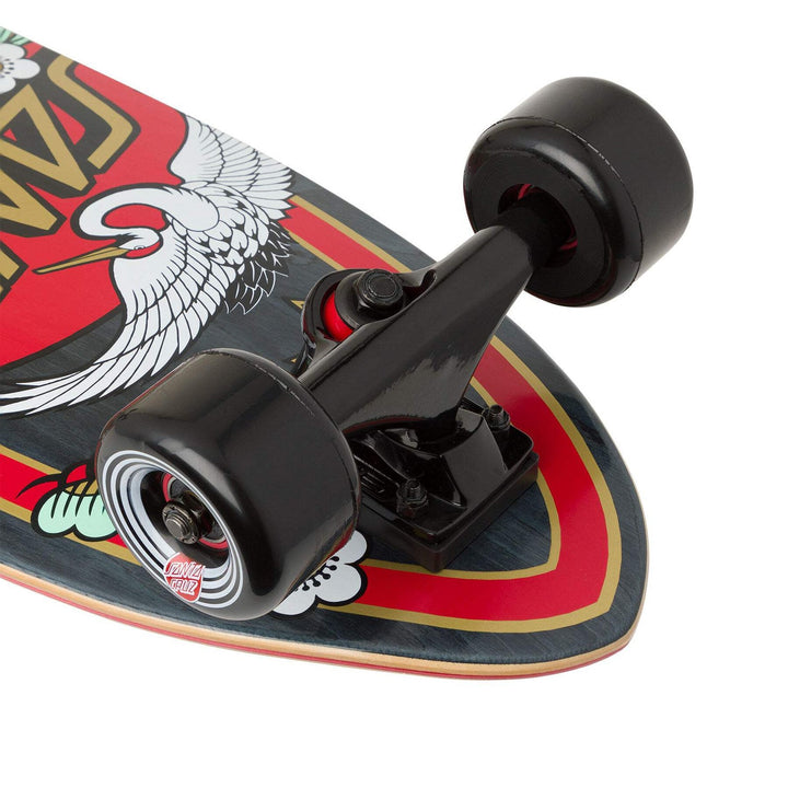 Santa Cruz Crane Dot Shark Cruzer Complete Skateboard 8.8 x 27.7