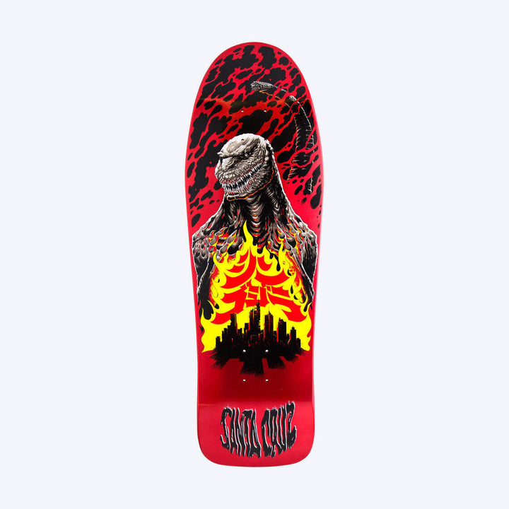 Santa Cruz x Godzilla Shin Knox Firepit 10" LTD Skateboard Deck