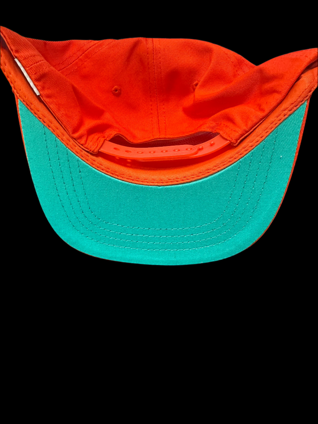 Snot Wide Boy Logo Orange Nylon 5 Panel Hat