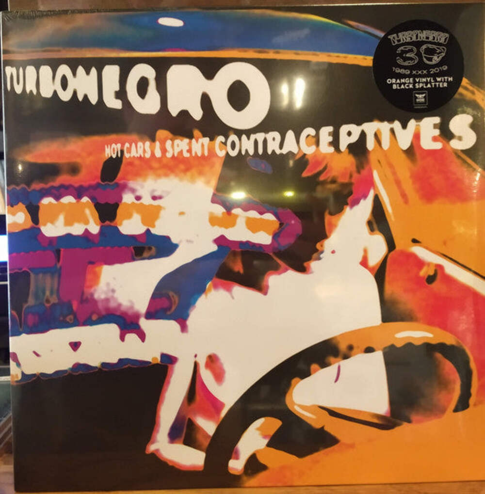 Turbonegro – Hot Cars & Spent Contraceptives Orange W/ Black Splatter Vinyl LP R