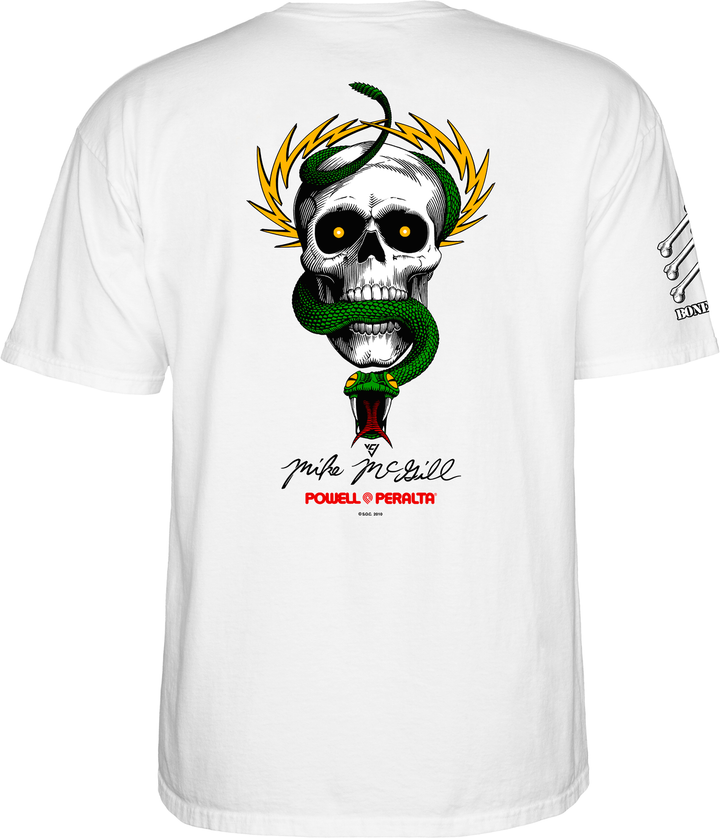 Powell Peralta Mike McGill Skull Snake Bones Brigade T-Shirt
