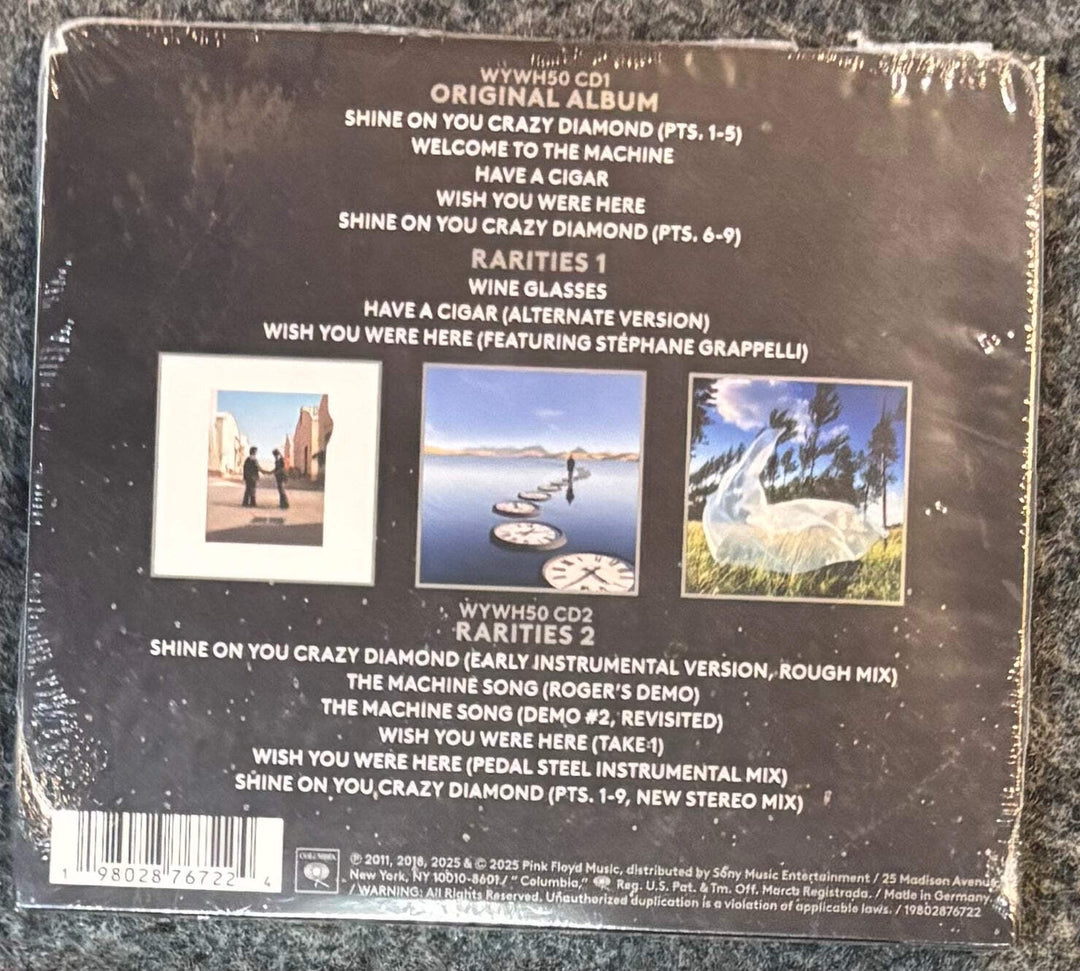 PINK FLOYD - WISH YOU WERE HERE (50TH ANNIVERSARY) 2x CD