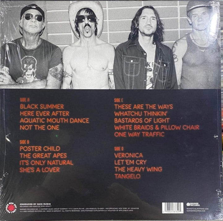 Red Hot Chili Peppers – Unlimited Love 2x (Blue Color Vinyl) LP Record
