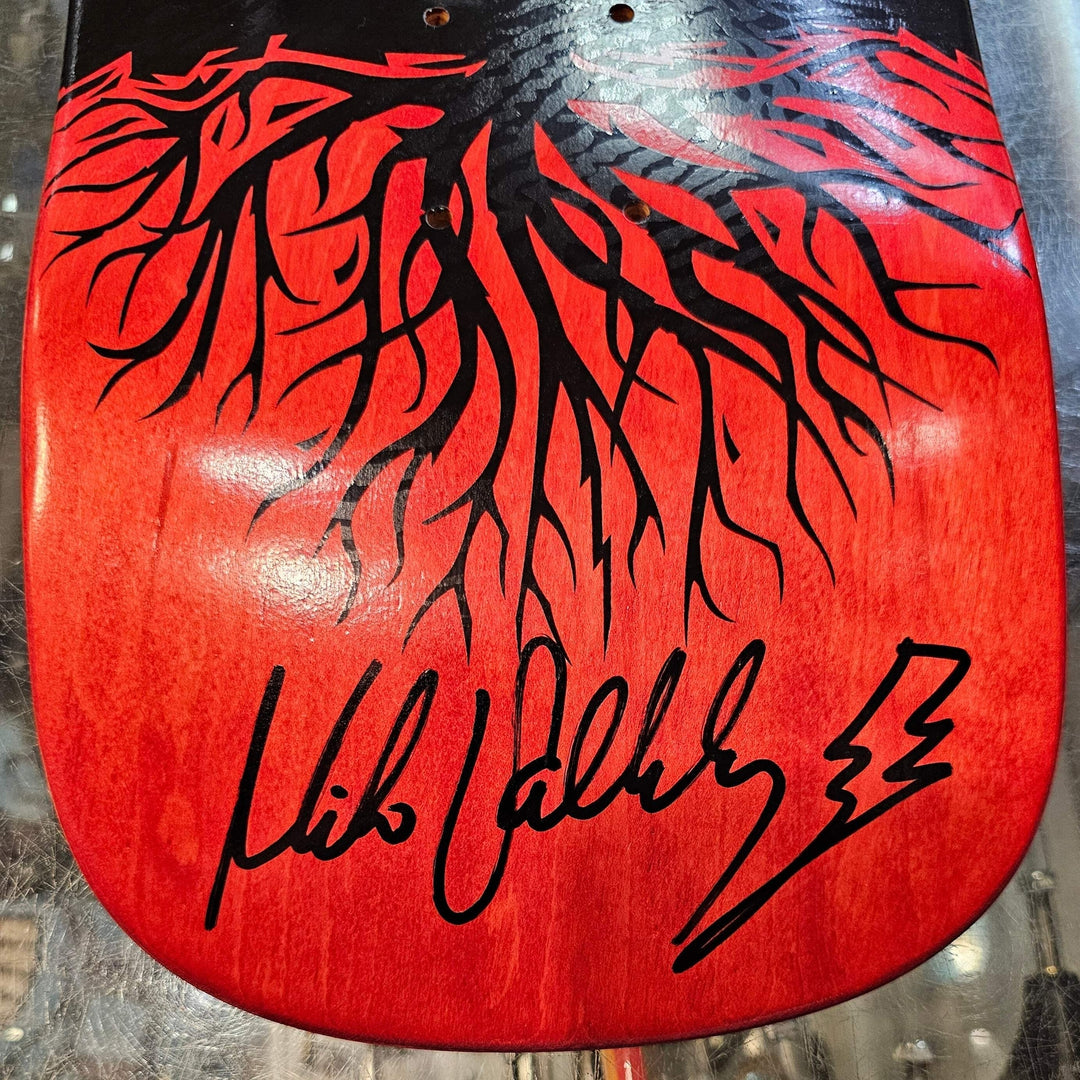 VALLELY SKATEBOARDS "CHARGING ELEPHANT" [Autographed] SKATEBOARD DECK