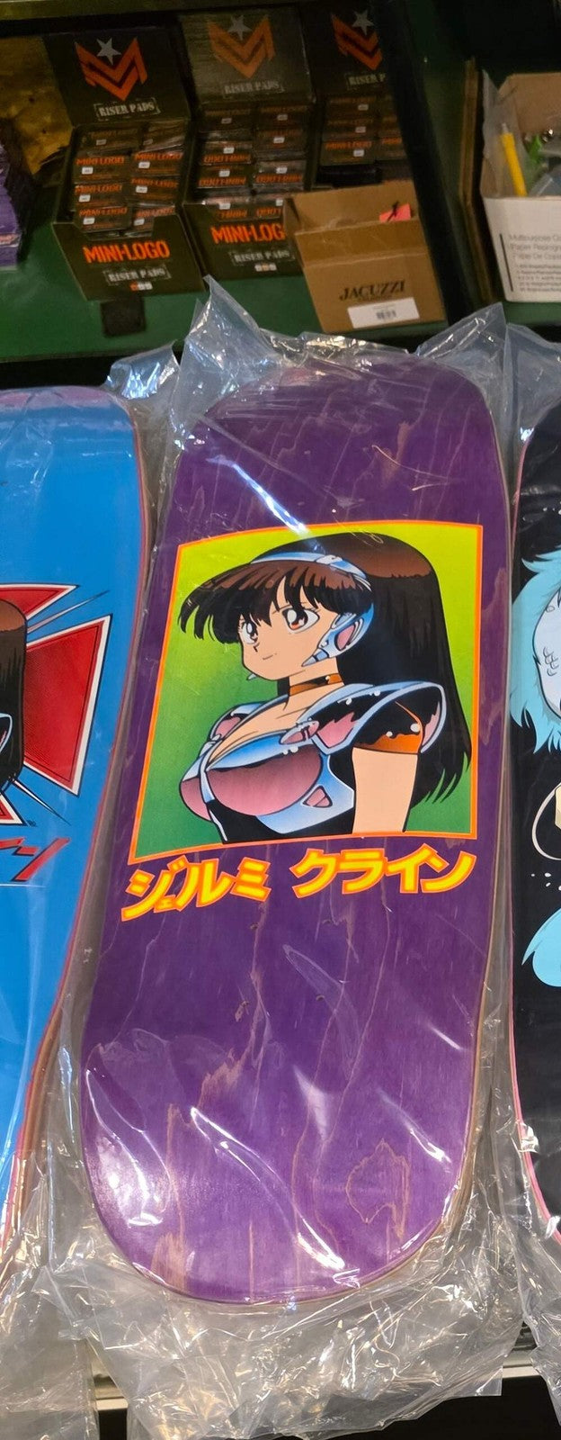 JK Industries Dream Girl Purple 9.5" Skateboard Deck