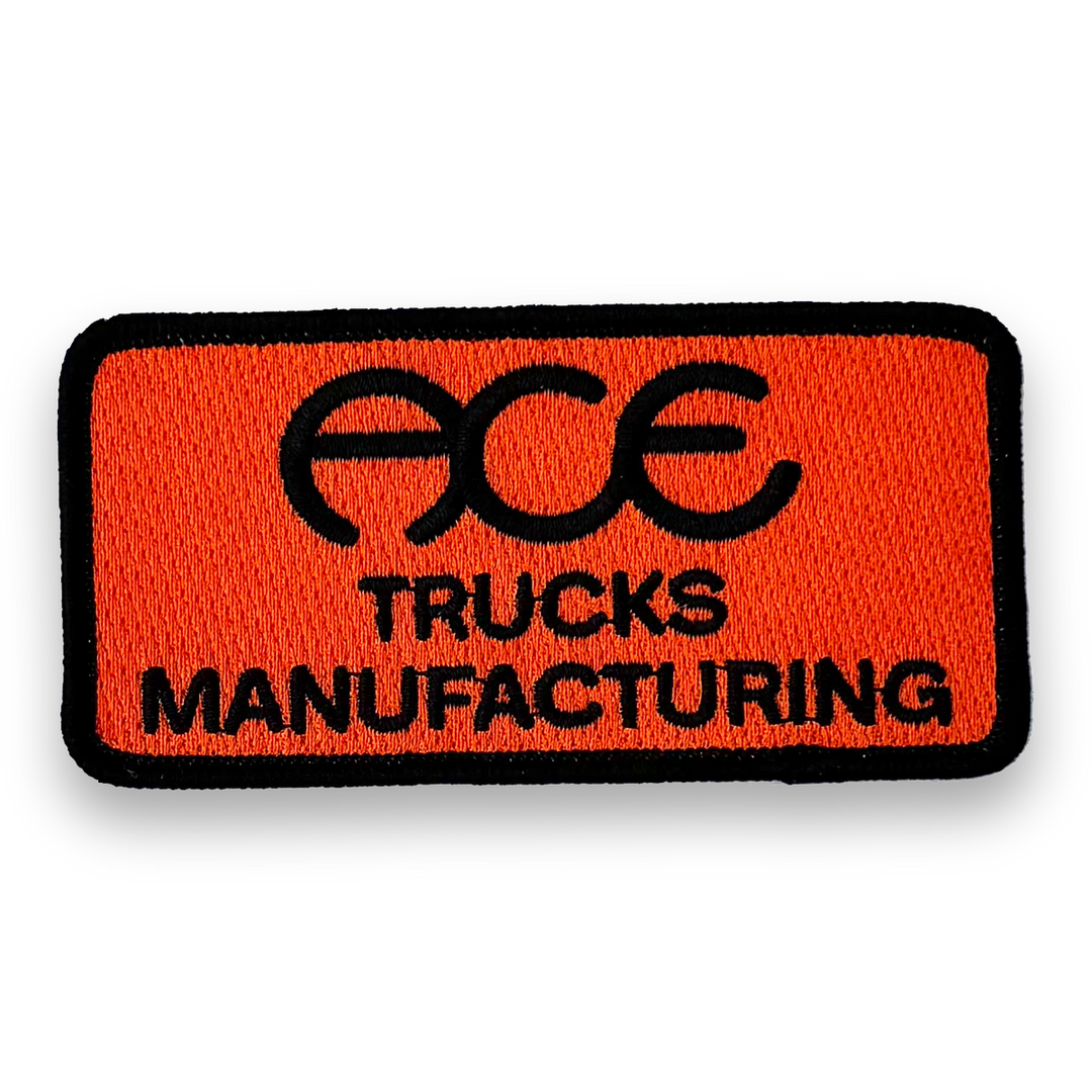 ACE Trucks Timeclock Embroidered 4 x 2 Patch