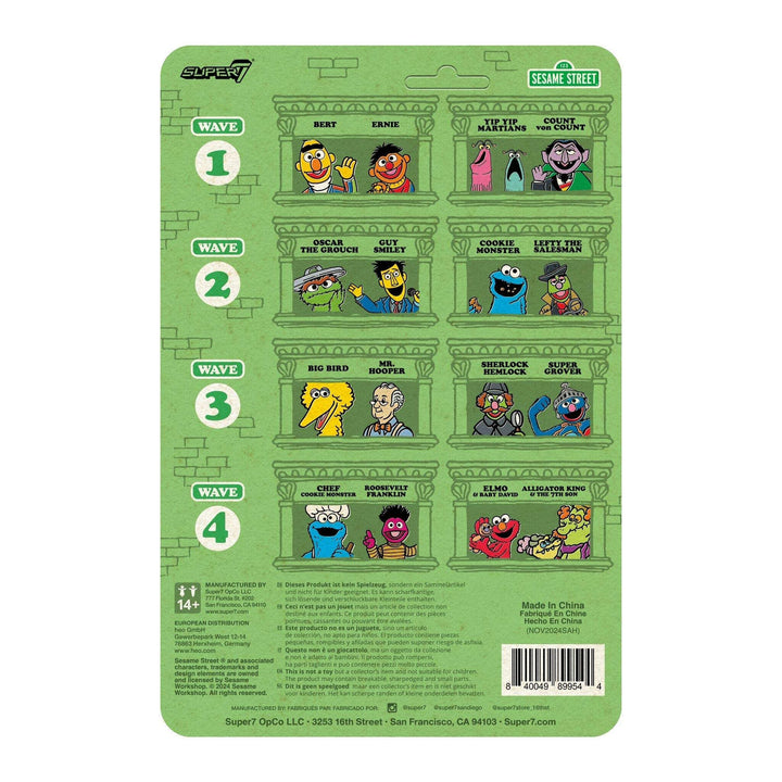 Super7 x Sesame Street - Elmo ReAction Figure