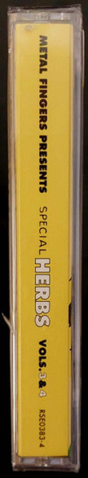 Metal Fingers (MF DOOM) - Special Herbs Volumes 3 & 4 MC Cassette Tape
