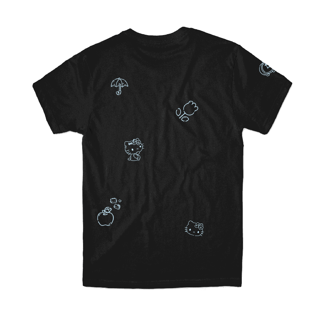 Girl x Hello Kitty 50th All Over T-Shirt