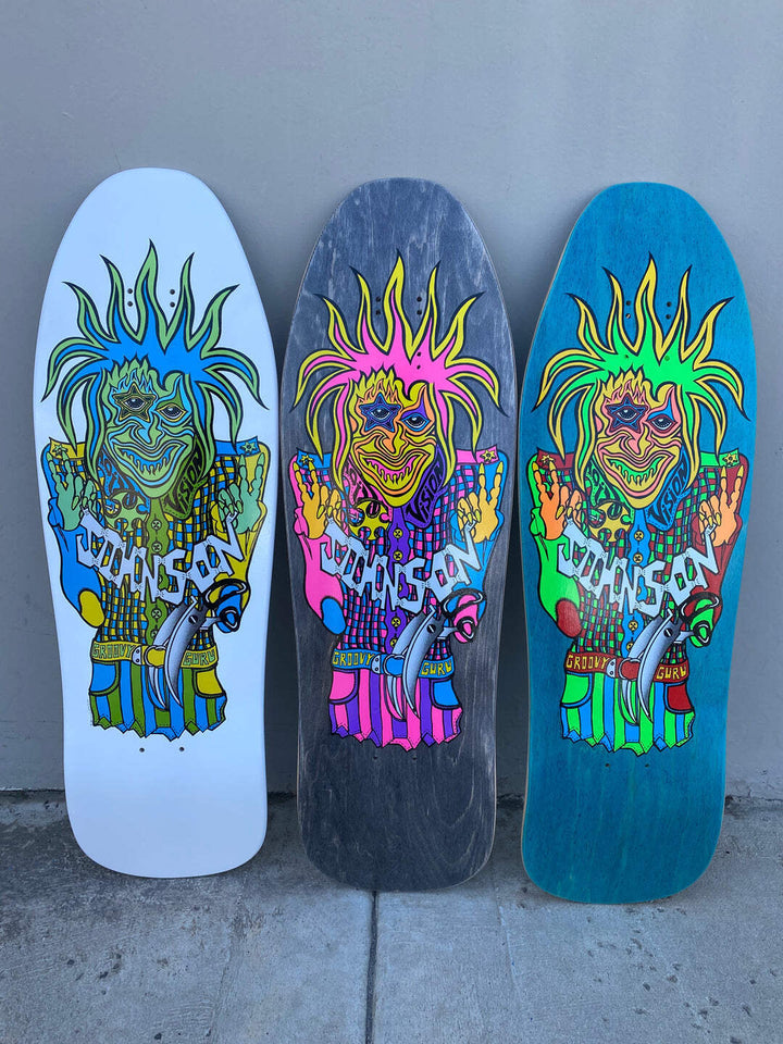 Vision Joe Johnson Groovy Guru 9.5" Skateboard Deck