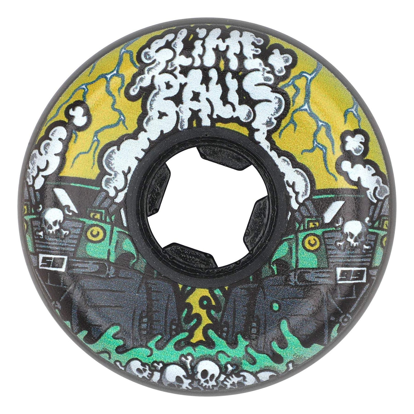 Slime Balls Accelerator Vomit Mini Black 58mm 99A Skateboard