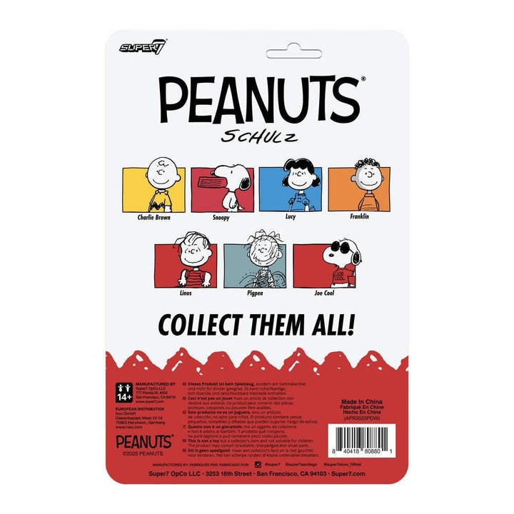 Super7 x Peanuts - Snoopy (Joe Cool) - Wave 8 ReAction Figure