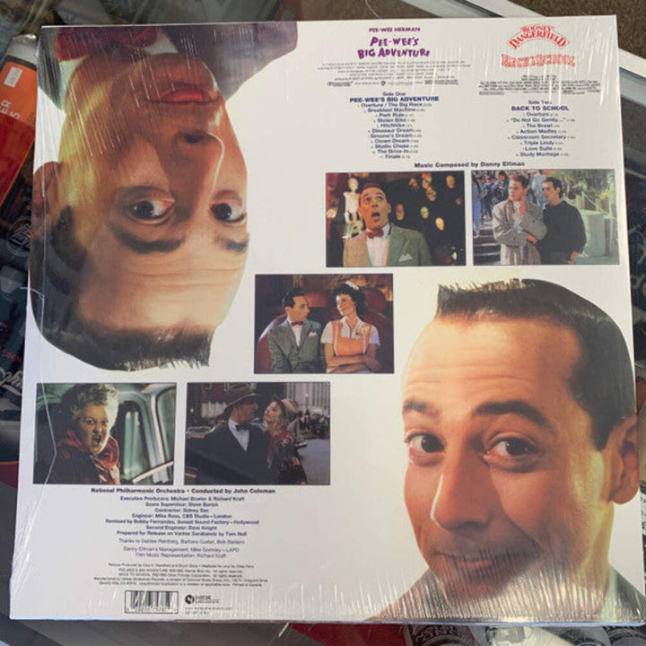 Elfman, Danny – Pee-Wee's Big Adventure / Back To School - OST Vinyl LP Record