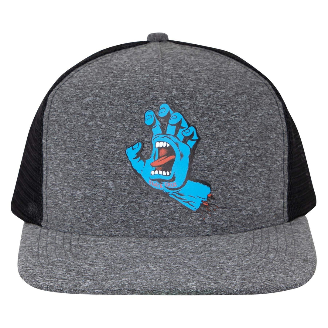 Santa Cruz Screaming Hand Front Mesh Trucker High Profile Hat