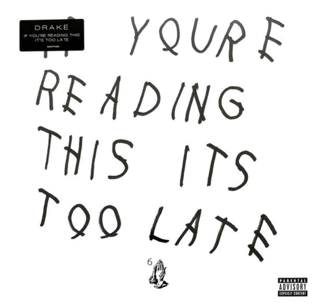 Drake - If You're Reading This It's Too Late 2x Vinyl LP Record