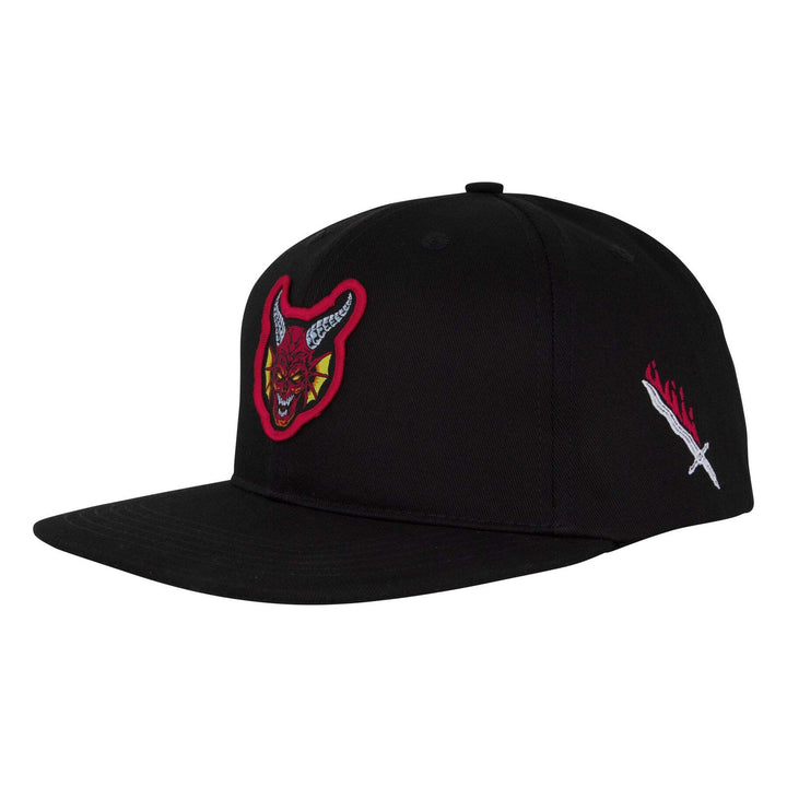SANTA CRUZ x STRANGER THINGS HELLFIRE CLUB SNAPBACK HAT