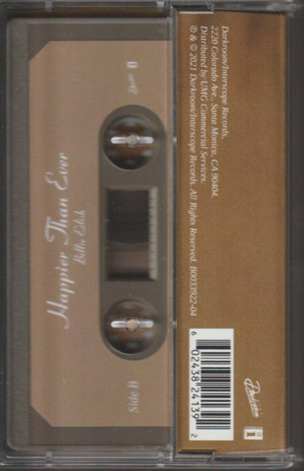 EILISH, BILLIE - Happier Than Ever Cassette