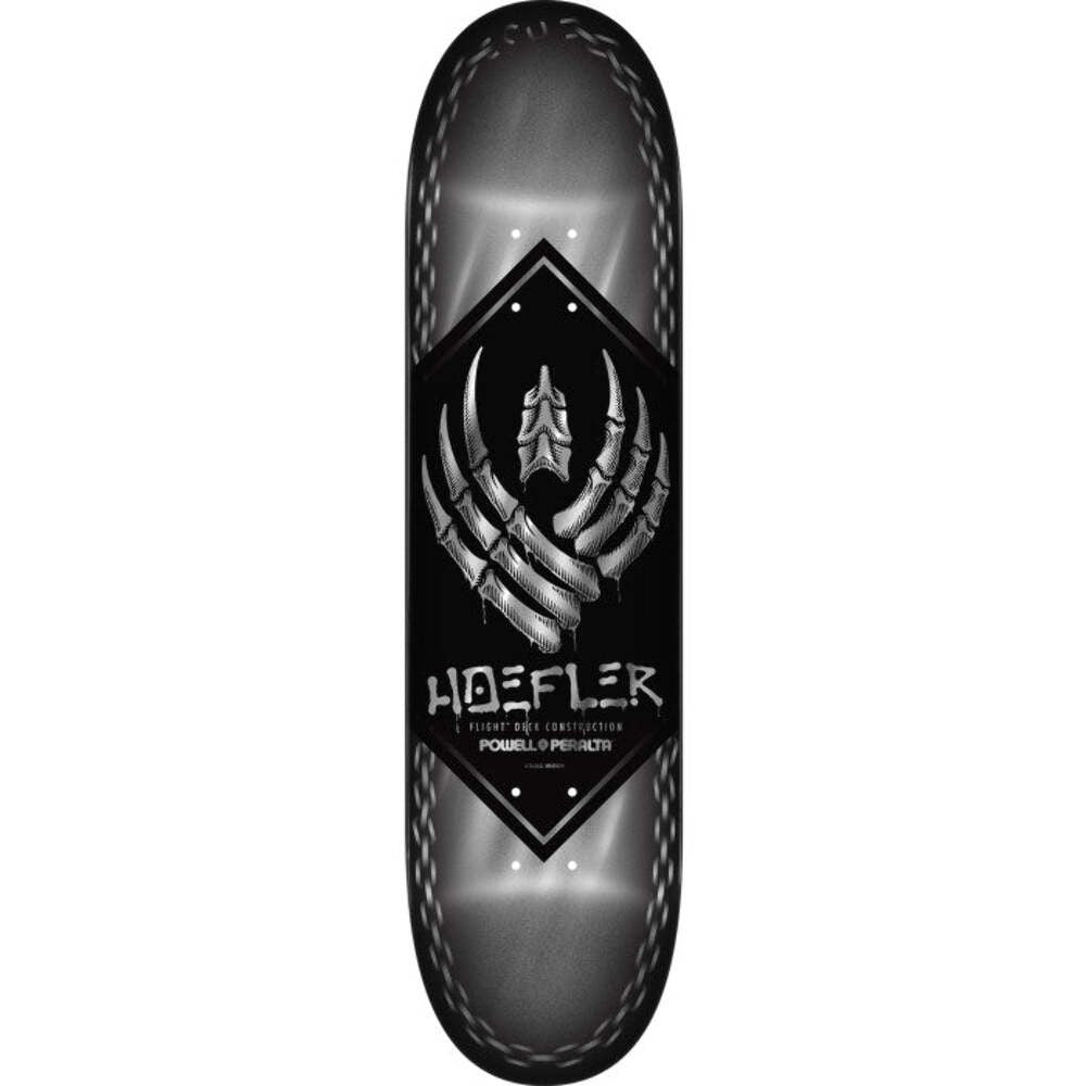 Powell Peralta Kelvin Hoefler Chains Silver Foil 8" Flight Skateboard Deck