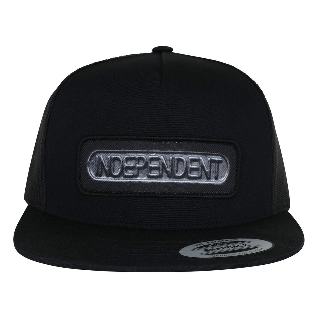Independent Sand Cast Snapback Structured Hat