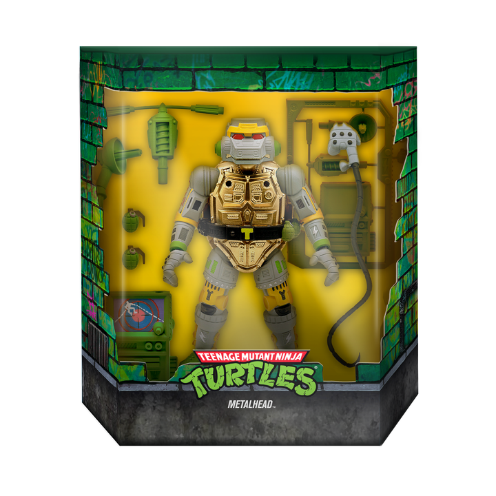 Super7 x Teenage Mutant Ninja Turtles Ultimates Metalhead Wave 3 Action Figure T