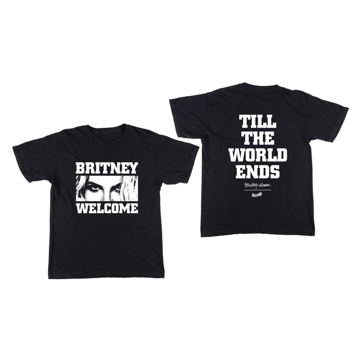 WELCOME X BRITNEY SPEARS WORLD ENDS T-SHIRT