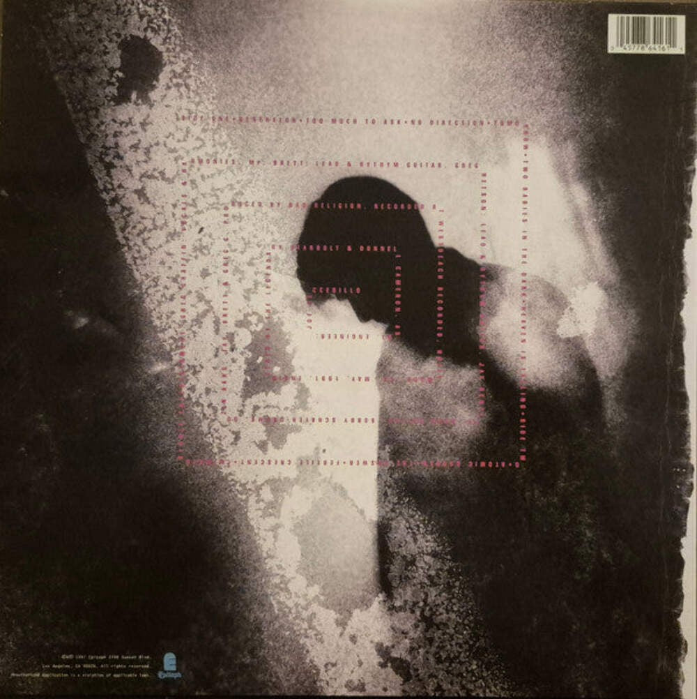 Bad Religion – Generator Vinyl Lp Record
