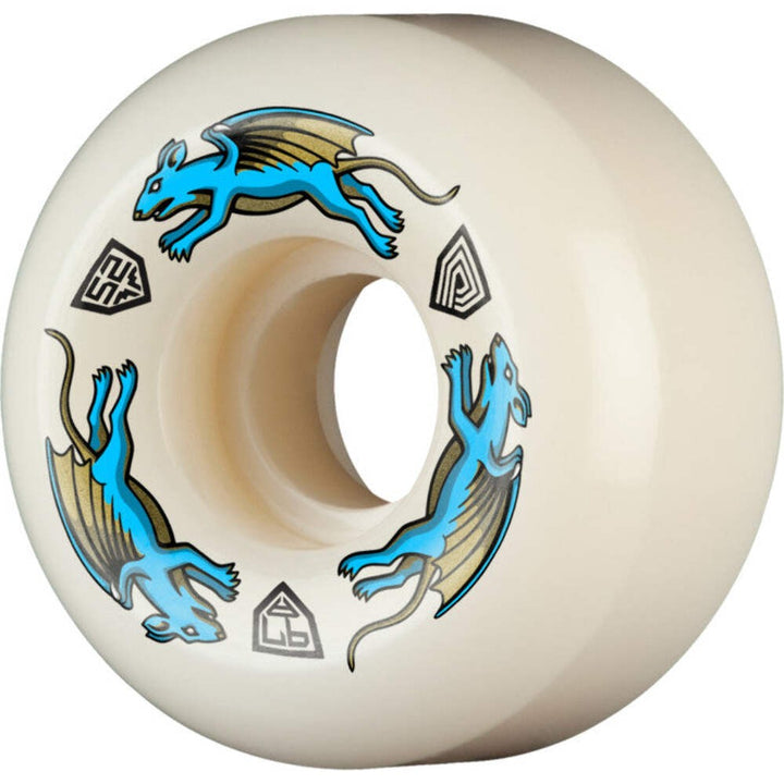 POWELL PERALTA NANO RATS 52mm 97a AV5 SKATEBOARD WHEELS