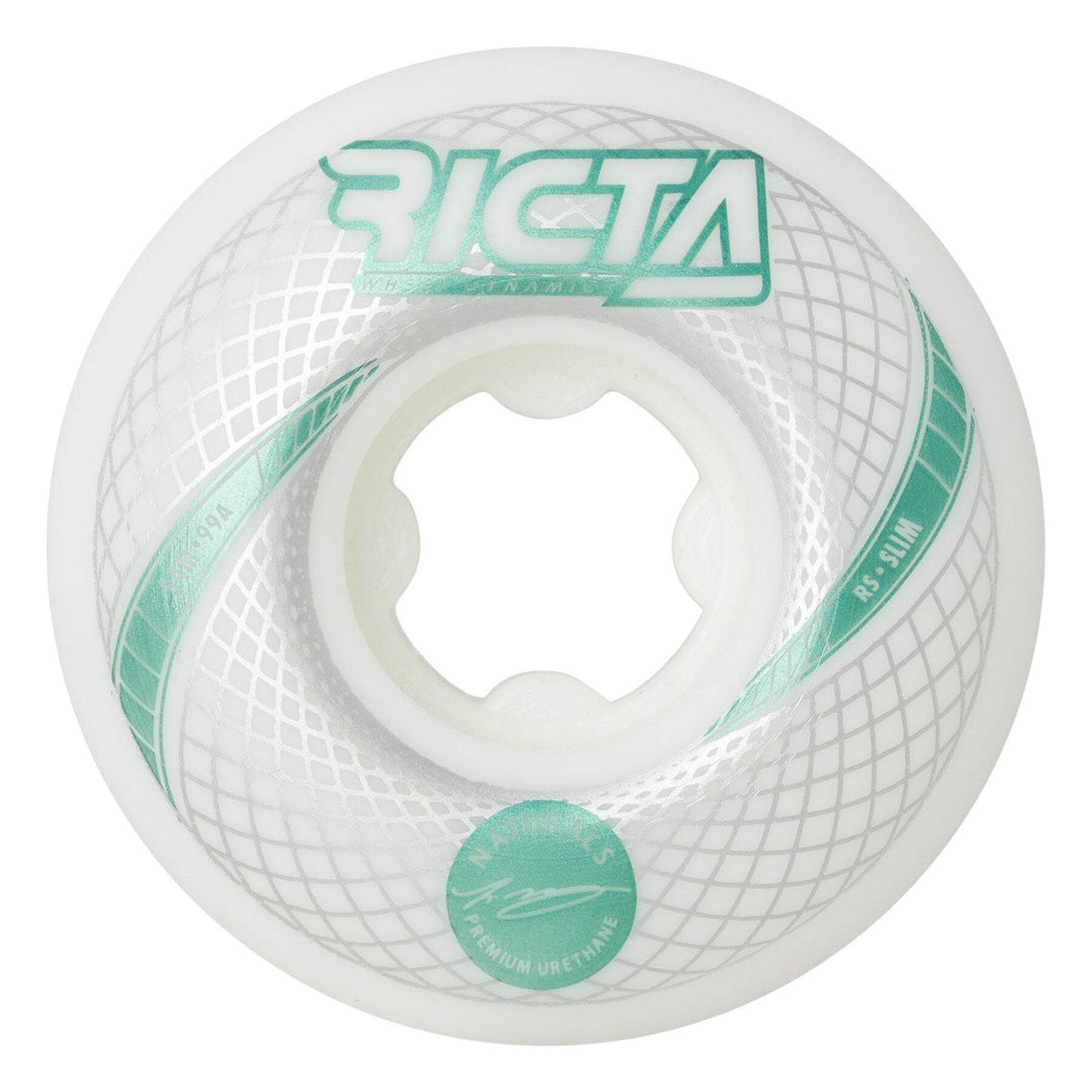 Ricta McCoy Vortex Naturals White Slim 54mm 99a Skateboard Wheels