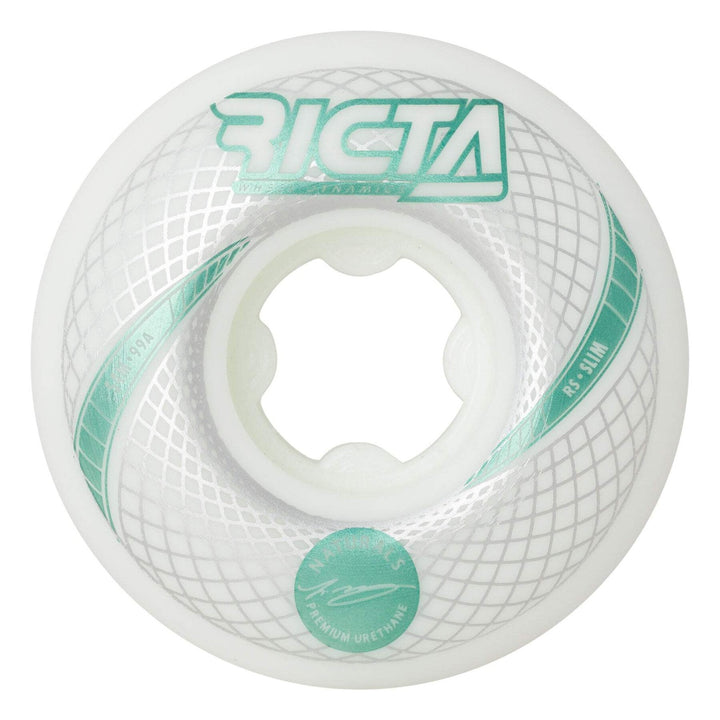 Ricta McCoy Vortex Naturals White Slim 54mm 99a Skateboard Wheels