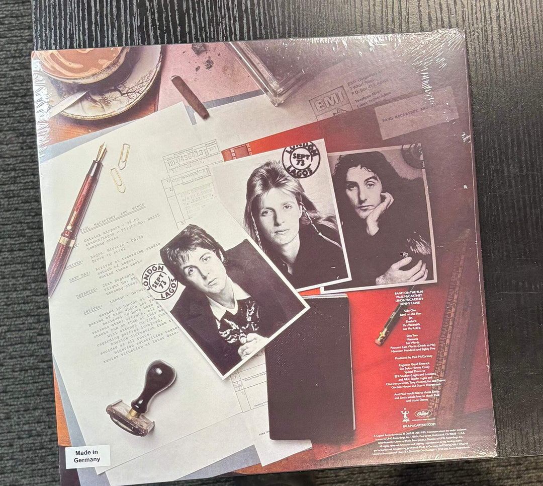 Paul McCartney & Wings – Band On The Run [180G] Vinyl LP Record